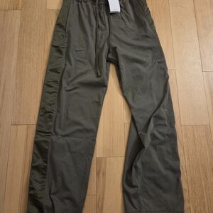 Nike Devin Booker Tear Away Track Pants Olive Men's Size M Tall NWT